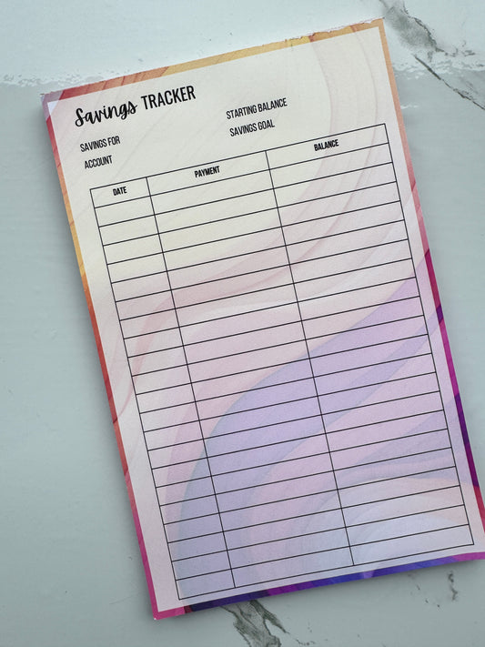 Savings Tracker