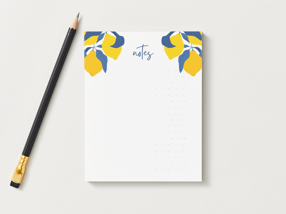 Random Design Notepads