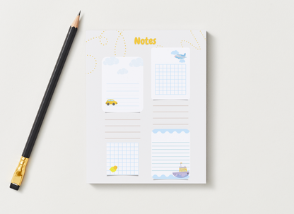 Random Design Notepads
